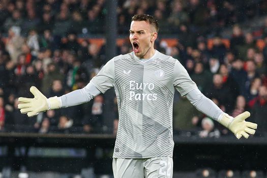 Feyenoord-doelman Timon Wellenreuther: 'Ik vind mezelf helemaal geen reservekeeper'