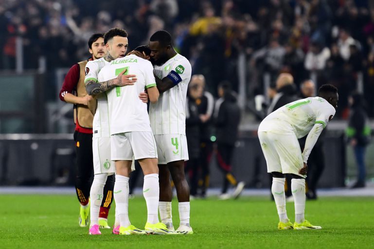 Feyenoord baalt na nieuwe uitschakeling tegen AS Roma: 'Zuurder kan niet'