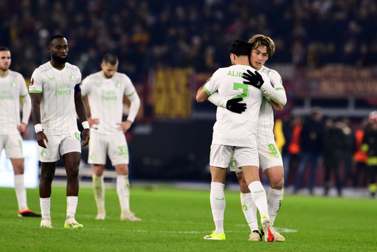 Nieuw drama voor Feyenoord in Rome: AS Roma door in Europa League na strafschoppen