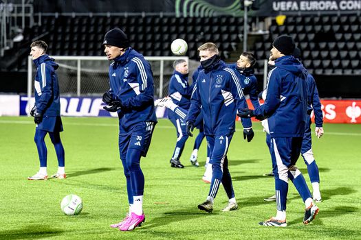 'Natte sneeuw en ijskoude wind teisteren Ajax': zo koud is het tijdens duel met Bodø/Glimt