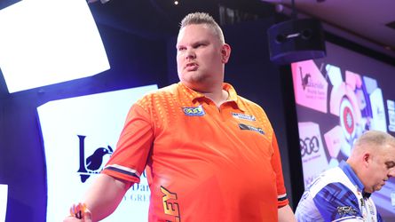 Nederlandse darter Wesley Plaisier imponeert tijdens Players Championship 13, maar kan net niet stunten in de finale