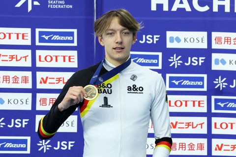 Jonge Duitse schaatser (17) baart opzien bij World Cup in Polen: 'Na races ben ik niet meer aanspreekbaar'