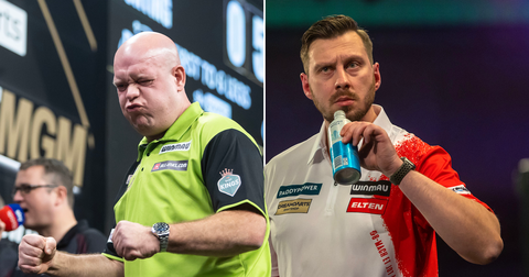 Topdarter Michael van Gerwen jaagt Duitsers op de kast met 'onvriendelijke' uitspraak