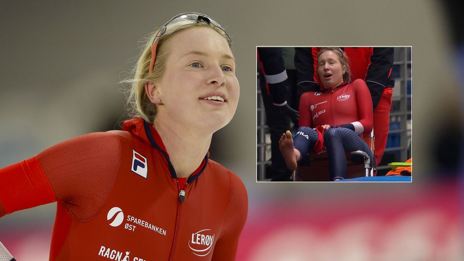 Winnares van 3000 meter wordt uit schaatshal gereden in rolstoel, zilver voor Nederlandse in Polen