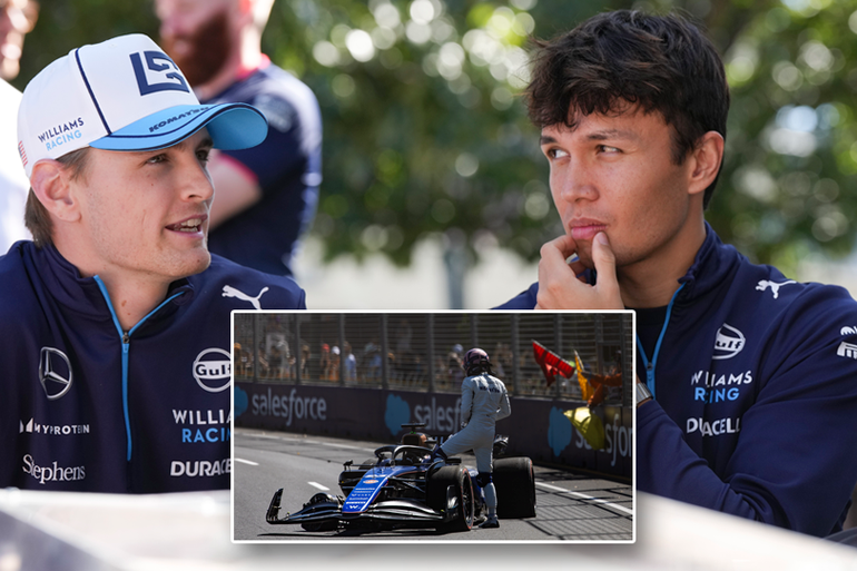 Logan Sargeant de sjaak na crash Alex Albon; Williams met één coureur bij Grand Prix van Australië