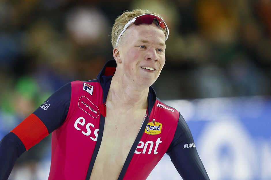 Groot schaatstalent (21) verbindt zich langer aan topploeg: 'Ik wil nergens anders naartoe'