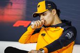 Lando Norris beleefde 'zijn ergste nachtmerrie' tijdens de sprintrace in China. ©Getty Images
