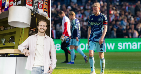 Armoedig Ajax schiet zichzelf in de voet tijdens De Klassieker en zet Champions League-voetbal op het spel