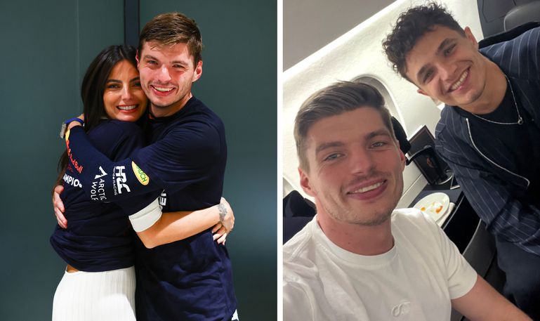 Lando Norris krijgt Kelly Piquet, vriendin van Max Verstappen, op zijn dak: 'Je zit op mijn plek'