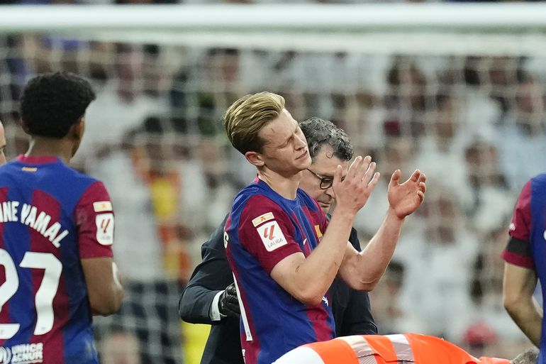 FC Barcelona brengt update over blessure Frenkie de Jong: race tegen de klok om EK te halen