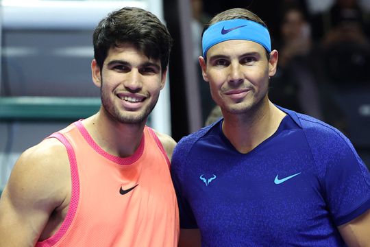 Rafael Nadal raakt gevoelige snaar bij Carlos Alcaraz: 'Dat betekent heel veel voor me'