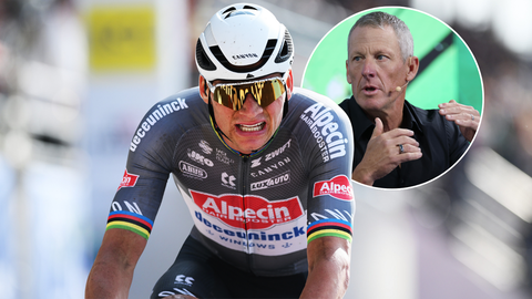 Lance Armstrong kritisch op Nederlands wielrennen: 'Als Mathieu van der Poel niet meedoet...'