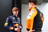 Max Verstappen met Lando Norris / Getty Images