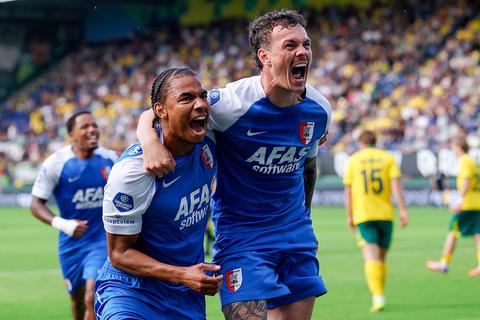 Resultaten Eredivisie | AZ blijft foutloos aan kop, FC Utrecht geeft voorsprong driemaal uit handen