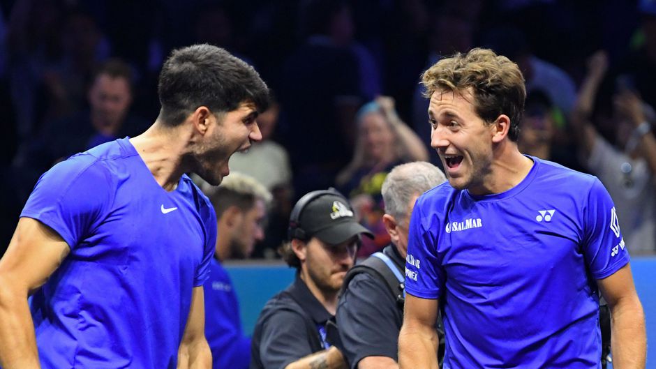 Laver Cup gaat weer naar Europa nadat Team Wereld grote voorsprong verspeelt