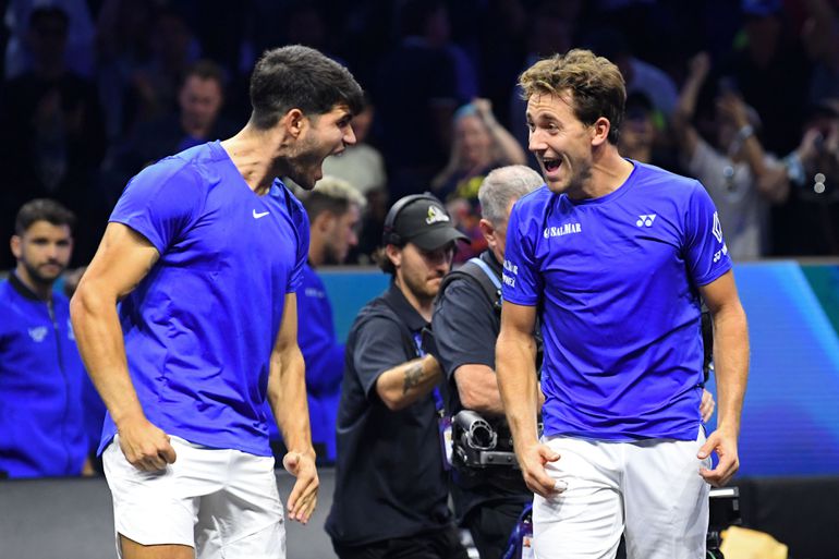 Laver Cup gaat weer naar Europa nadat Team Wereld grote voorsprong verspeelt