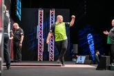 Michael van Gerwen bij de Hungarian Darts Trophy / PDC Europe