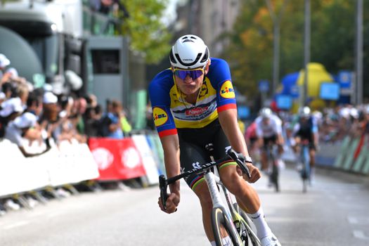 Italiaan troeft Mathieu van der Poel af in slotetappe Ronde van Luxemburg