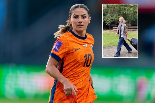 Oranje Leeuwinnen sloven zich uit en arriveren in stijl voor unieke interland