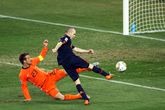 Andrès Iniesta scoorde het winnende doelpunt in WK-finale tegen Nederland. © Getty Images