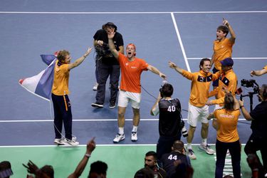 Prijzengeld Davis Cup Finals | Nederlandse tennissers lopen binnen met eerste finale ooit na zege op Duitsland