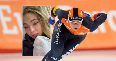 Zieke topschaatsster Jutta Leerdam smeekt om hulp: 'Mijn neus is twee keer zo dik'