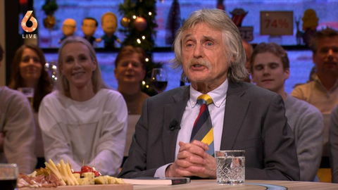 Johan Derksen maakt vulgaire opmerkingen over Jake Paul en Jutta Leerdam: 'Dat wordt een avondje niet...'