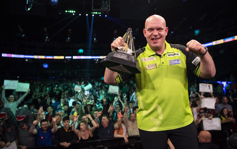 Speelschema Premier League Darts | Michael van Gerwen in Sheffield tegen angstgegner Rob Cross