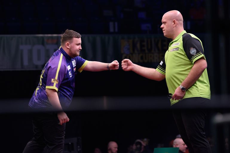 Raymond van Barneveld tegen WK-stunter in Den Bosch, Michael van Gerwen - Luke Littler mogelijk al snel