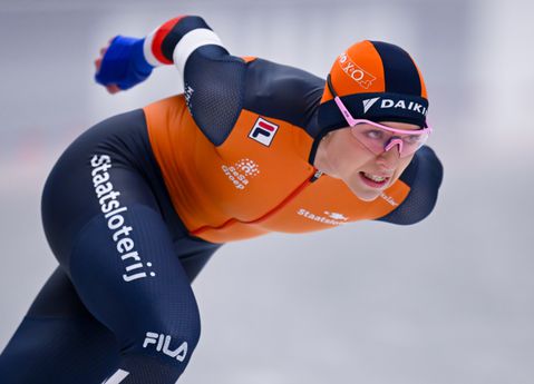 Topschaatsster Joy Beune voelt geen vreugde na World Cup-zege: 'Klopt, gisteren was ik nog zo stoer'