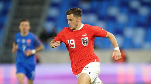 Christoph Baumgartner maakt snelste interlandgoal ooit bij Oostenrijk - Slowakije