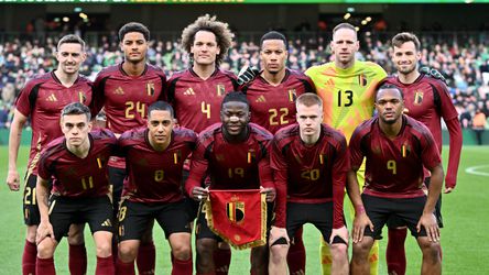 Verjongd België (geen speler van 'gouden generatie' in basis) speelt gelijk tegen Ierland
