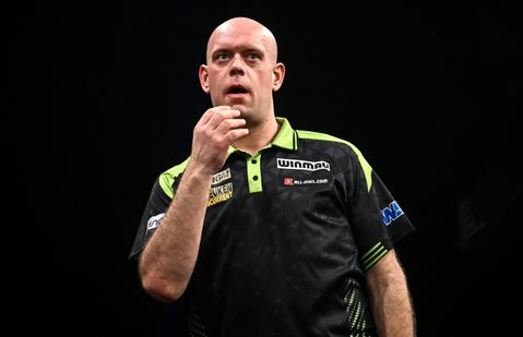 Topdarter Michael van Gerwen in 'goed gezelschap' tijdens Euro Tour in België
