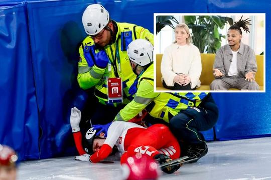 Poolse shorttrackster (25) toont na bizar ongeluk op Winterspelen haar litteken: 'Ik zie nog steeds dubbel'