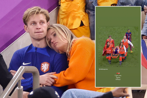 Mikky Kiemeney steekt Frenkie de Jong een hart onder de riem na enkelblessure: 'Ik heb je'