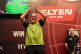 Michael van Gerwen op de Euro Tour in München. ©PDC