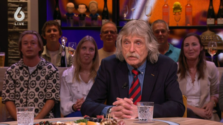 Bezorgde Johan Derksen verklaart afwezigheid bij Vandaag Inside: 'Ik heb een hele hectische dag gehad'