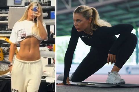 Jutta Leerdam deelt beelden van eenzame training en is dol op watermeloen: 'Het leven van een topsporter'