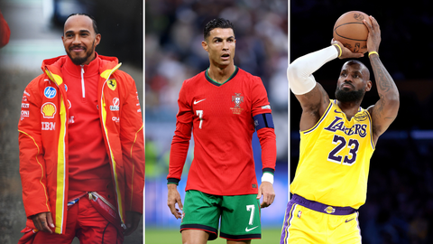 Sporticonen Cristiano Ronaldo, LeBron James en Lewis Hamilton herschrijven de regels van ouder worden