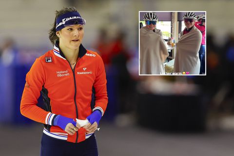 Overvallen schaatssensatie Angel Daleman weet niet wat ze meemaakt: 'Zijn ook niks meer gewend'