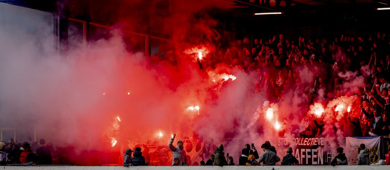 Supporter raakt gewond na rellen bij Telstar tegen Den Bosch: 'Ik vind het echt droevig'