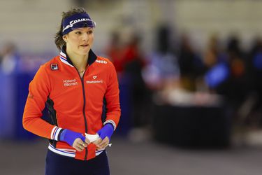Zenuwen bij schaatstalent Angel Daleman om aanpassing voor bijzonder jaar: 'Dat heb ik niet vaak'