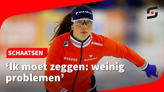 Suzanne Schulting keert terug op de schaatsbaan: 'Ik vind het echt heerlijk'