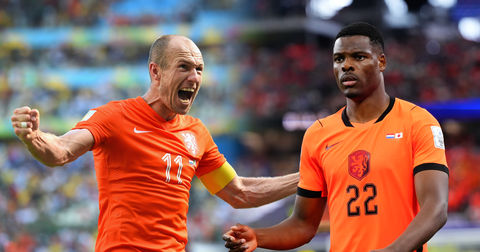 Opmerkelijke conclusie over Denzel Dumfries en Oranje: 'Met Arjen Robben...'