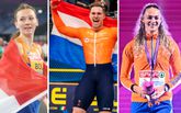 Femke Bol, Harrie Lavreysen en Lieke Klaver zijn de drie grote kanshebbers op goud voor Nederland op de Olympische Spelen en dus een boost voor de medaillespiegel. ©Getty Images, beeldbewerking Sportnieuws.nl.