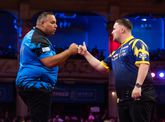 Nederlandse darter Jermaine Wattimena loopt monsterstunt tegen bevende Luke Littler mis op World Matchplay