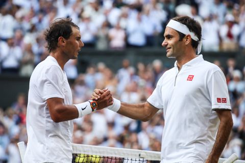 Tennislegendes Roger Federer en Rafael Nadal hinten op bijzondere samenwerking: 'Wie durft dit?'