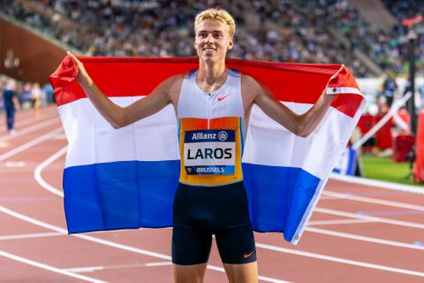 Topatleet Niels Laros (20) harkt berg prijzengeld binnen met imposante zege in Diamond League