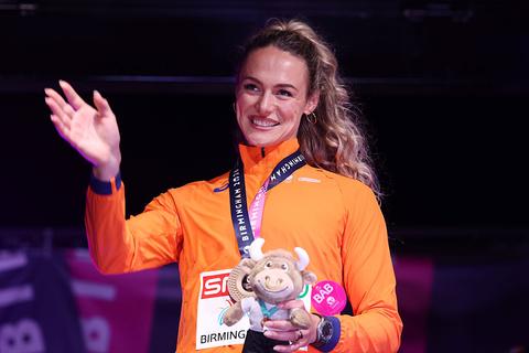 Topatlete Lieke Klaver is duizenden euro's rijker na sterke prestatie in Diamond League