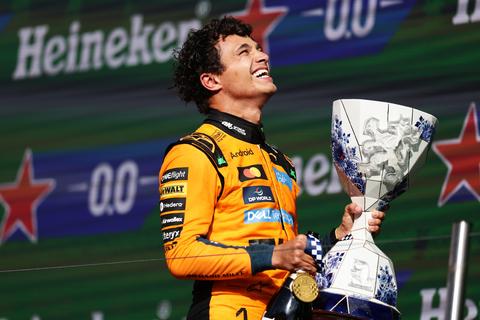 Winnaar Lando Norris komt met opvallende reactie na Grand Prix van Nederland: 'Nog steeds verschrikkelijk'